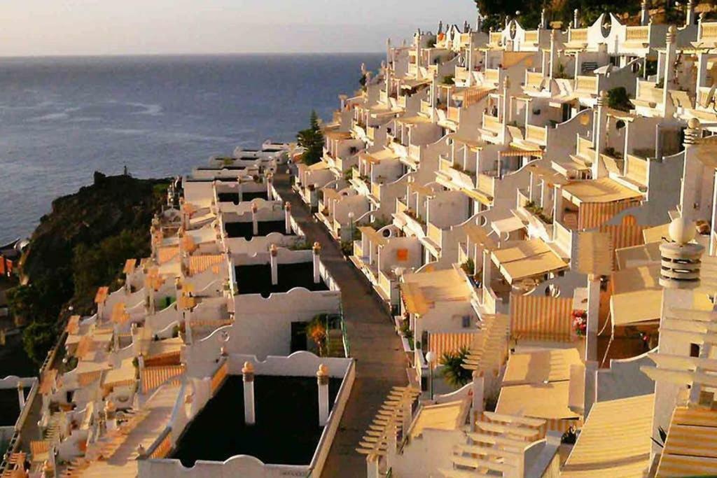Duplex Playa Del Cura Beautiful Ocean View Apartment Mogan Exterior photo
